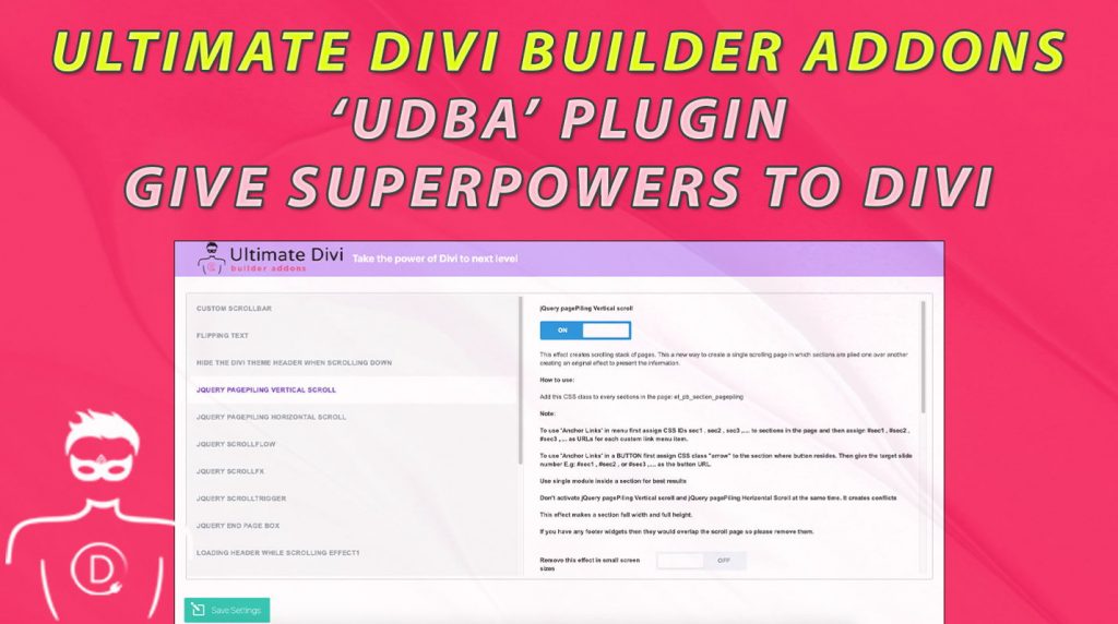 A Walkthrough of Ultimate Divi Builder Addons (UDBA) Plugin – Learn how to give superpowers to Divi!